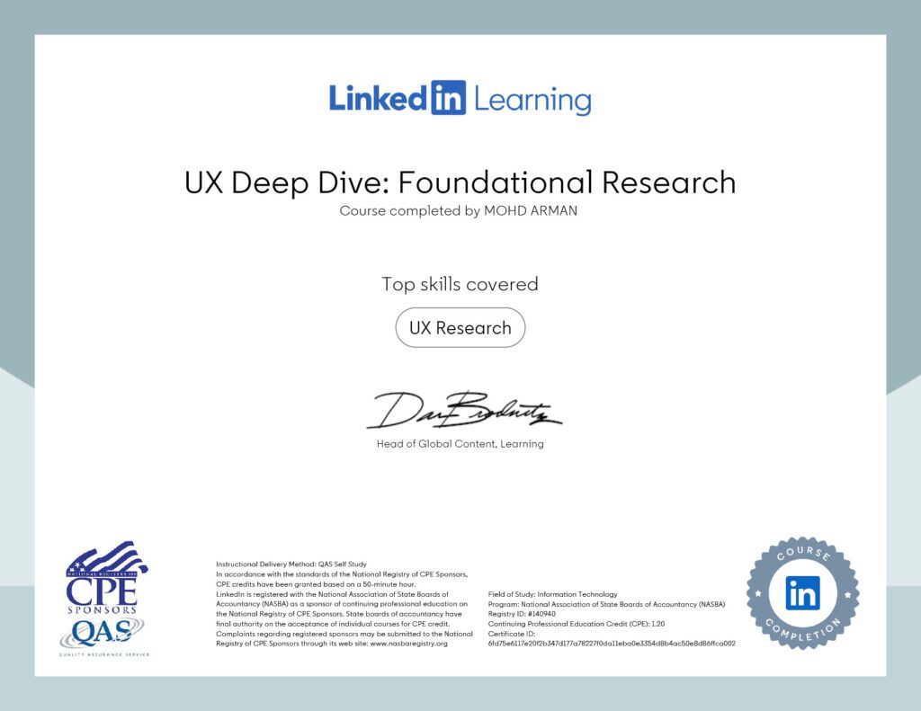 CertificateOfCompletion_UX Deep Dive Foundational Research (1)